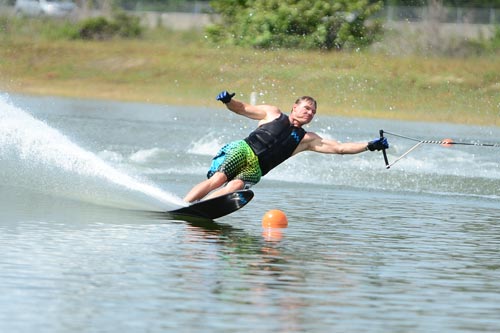 Dr. Neff is a competitive waterskier